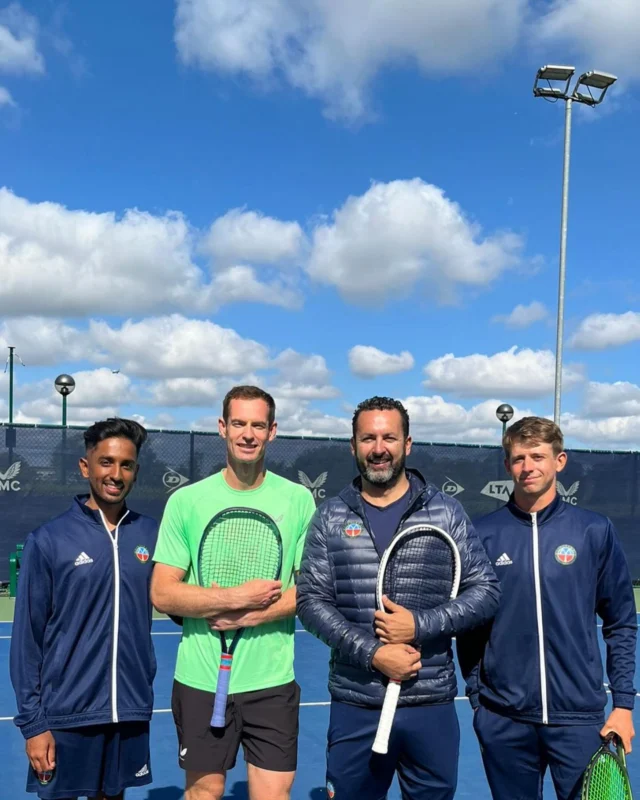 La Roche-Posay event with Andy Murray and the Metro Tennis team