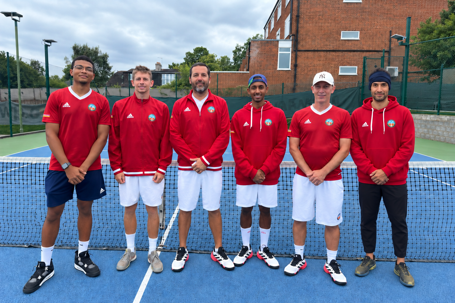 Metro Tennis coaching team including Adrian