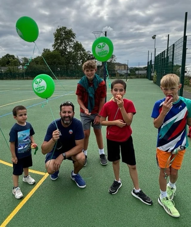Rackets Cubed and Metro Tennis at Roehampton Community Week